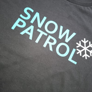 Glitter Snow Patrol Inspired Tshirt