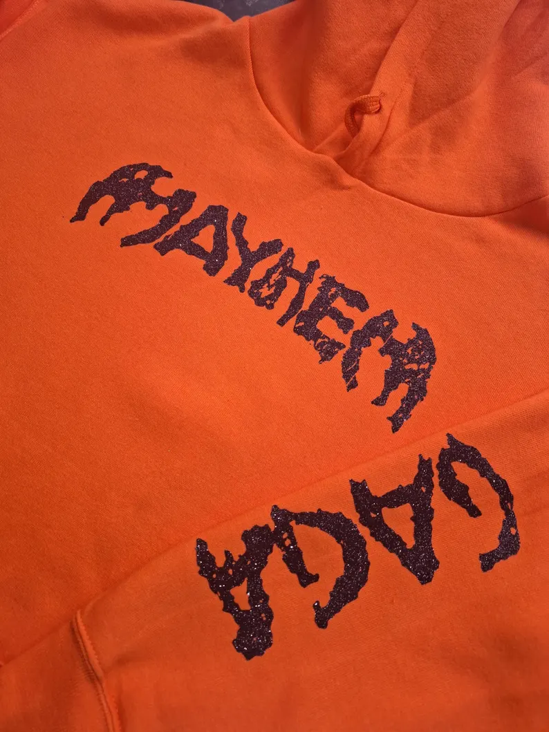 Lady Gaga Inspired Sparkle Hoodie - Mayhem Tour 2025