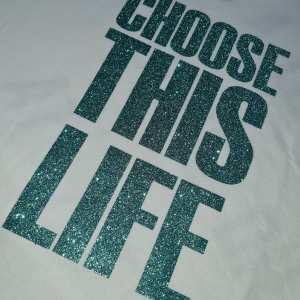Take That Choose This Life Glitter T-Shirt