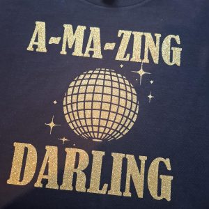 Strictly Come Dancing Tshirt. AMAZING DARLING. Glitter Ball Tour 2025.